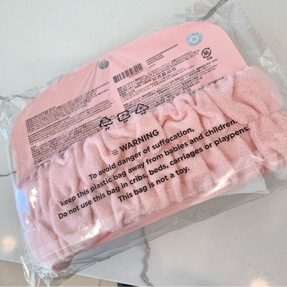 RJ Pink Bow Makeup Spa Hair Band Headband Headwrap - Picture 5 of 5